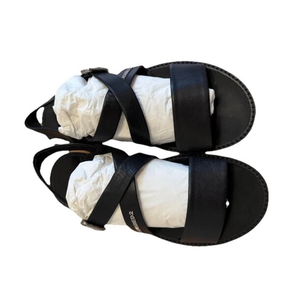 DSQUARED2 Men Black \'Joseph\' sandals, size EU 42 | US 9 main image 5